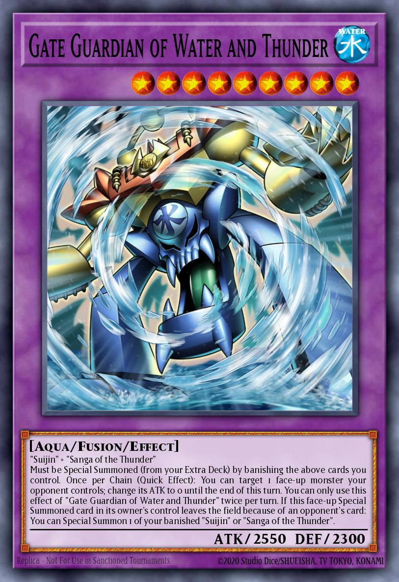 Gate Guardian of Water and Thunder MAZE-EN006