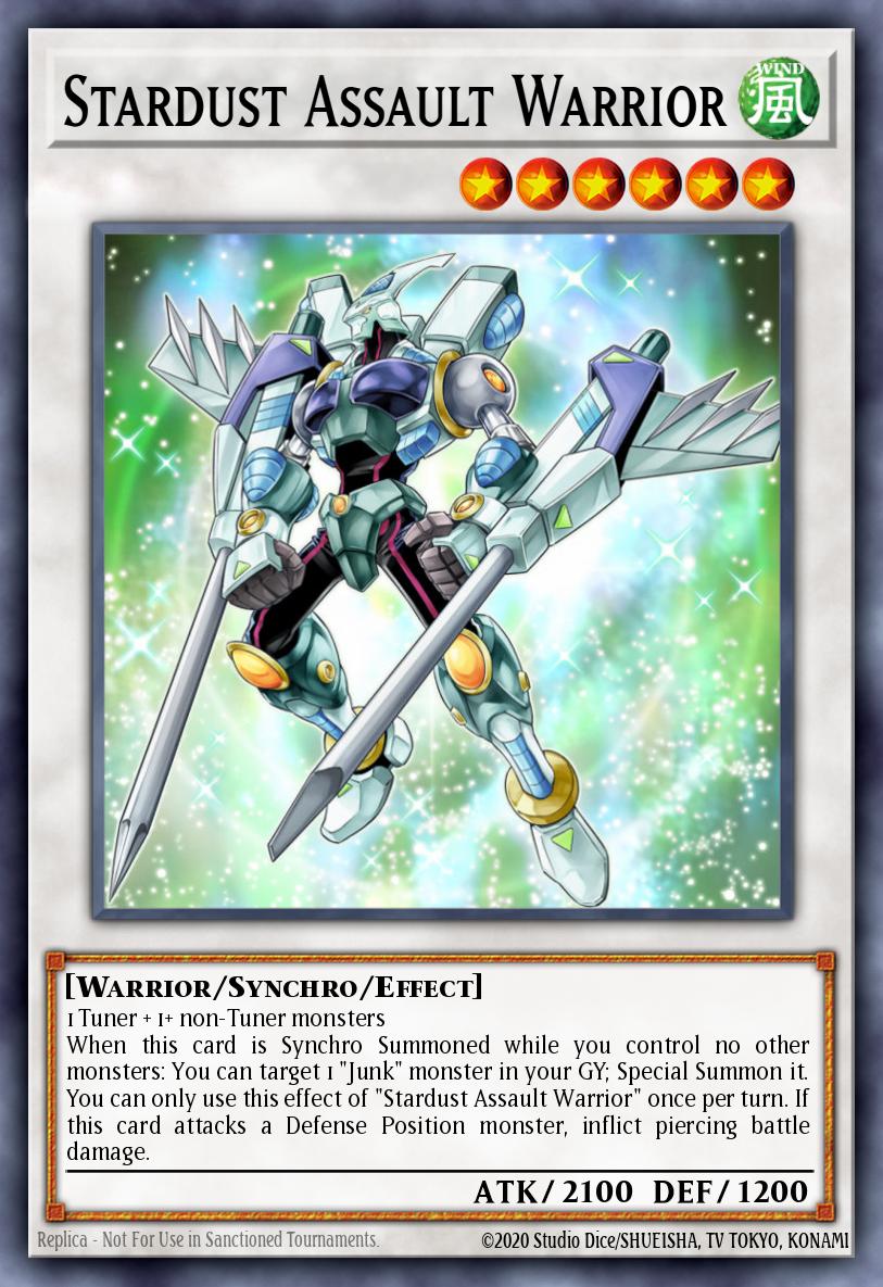 Stardust Assault Warrior CT15-EN008
