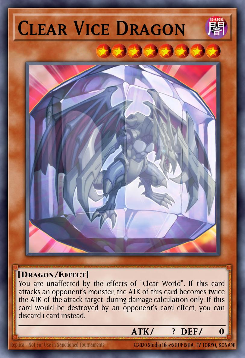Clear Vice Dragon LCGX-EN209