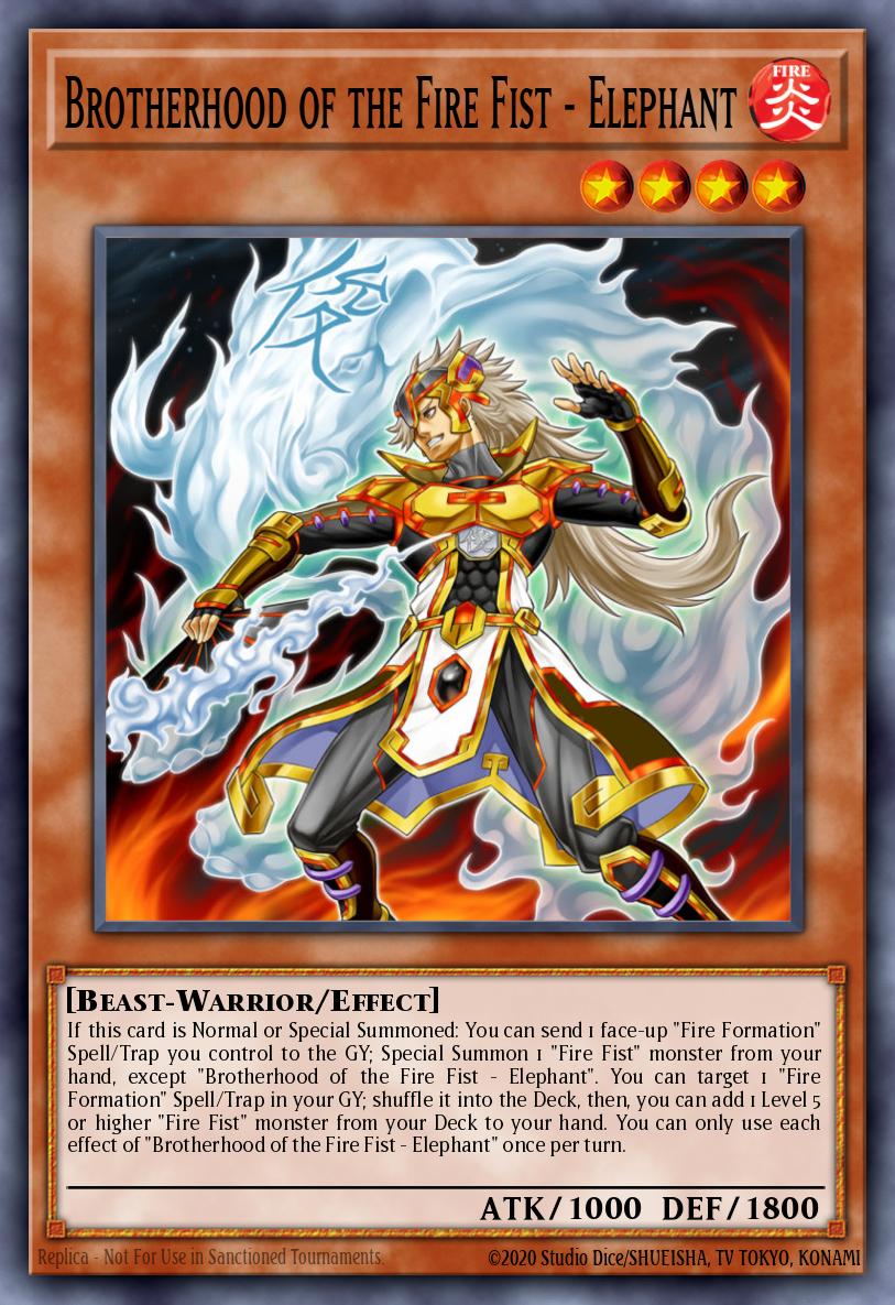 Brotherhood of the Fire Fist - Elephant FIGA-EN012