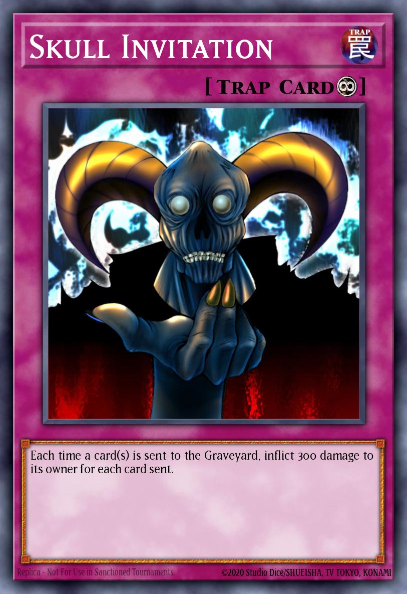 Skull Invitation DB1-EN175
