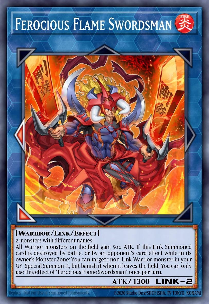 Ferocious Flame Swordsman DUOV-EN032