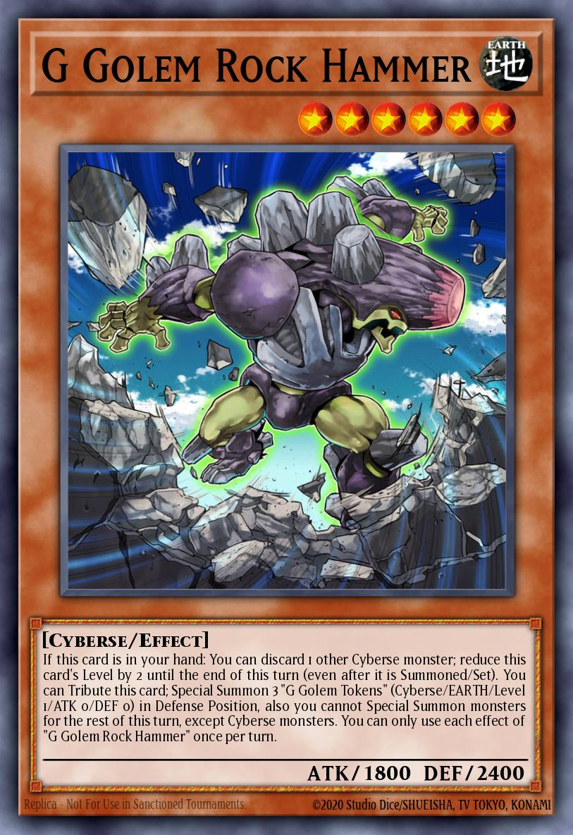 G Golem Rock Hammer BLCR-EN040