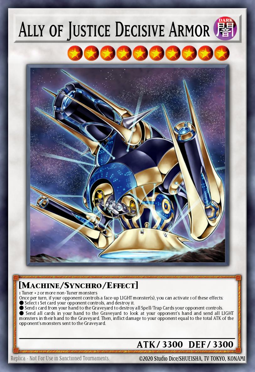 Ally of Justice Decisive Armor DT03-EN090