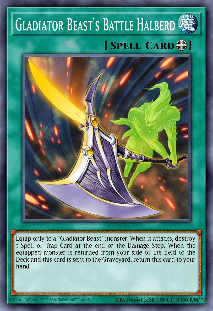 Gladiator Beast's Battle Halberd GLAS-EN055
