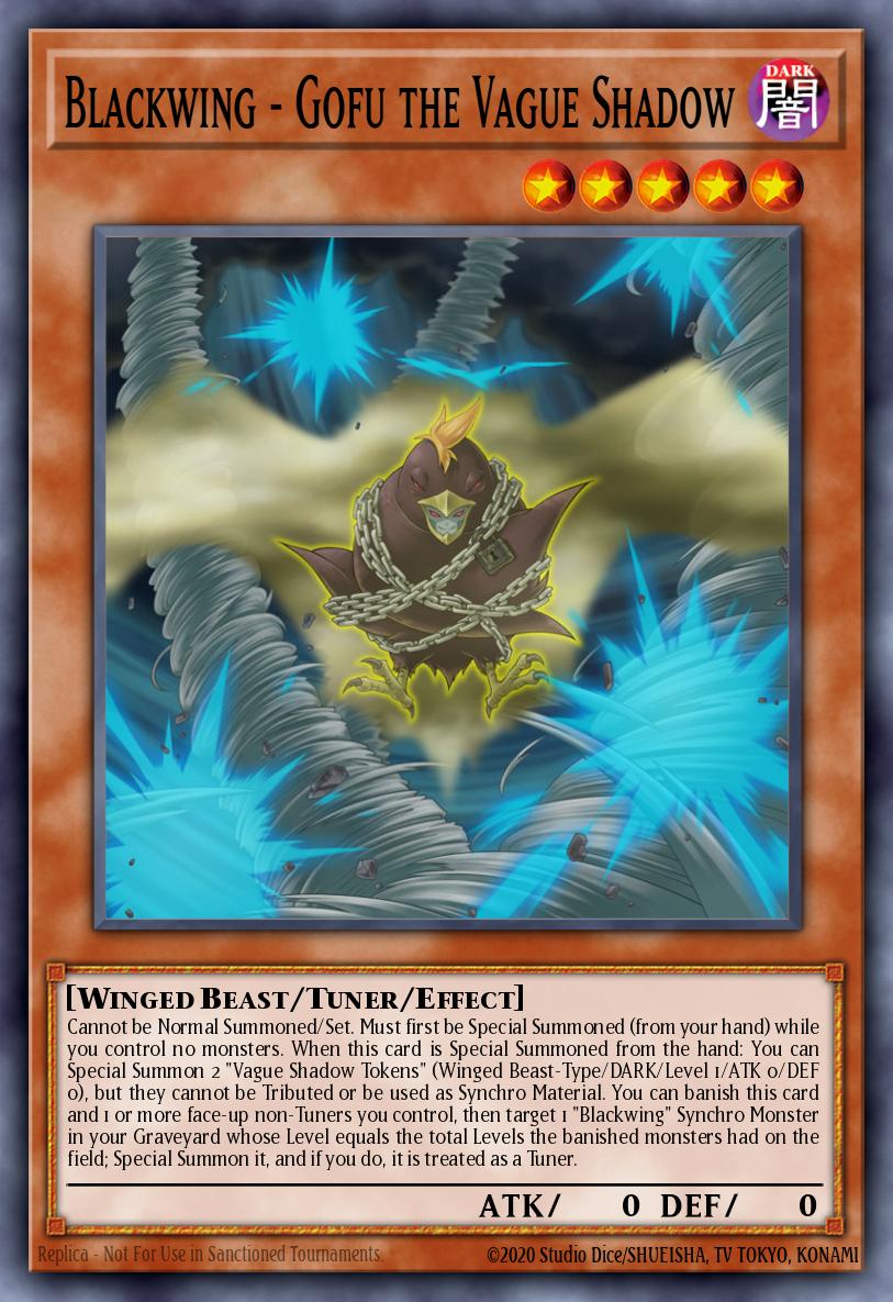 Blackwing - Gofu the Vague Shadow MP17-EN068