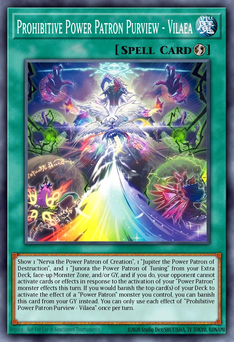 Prohibitive Power Patron Purview - Vilaea CORI-EN055
