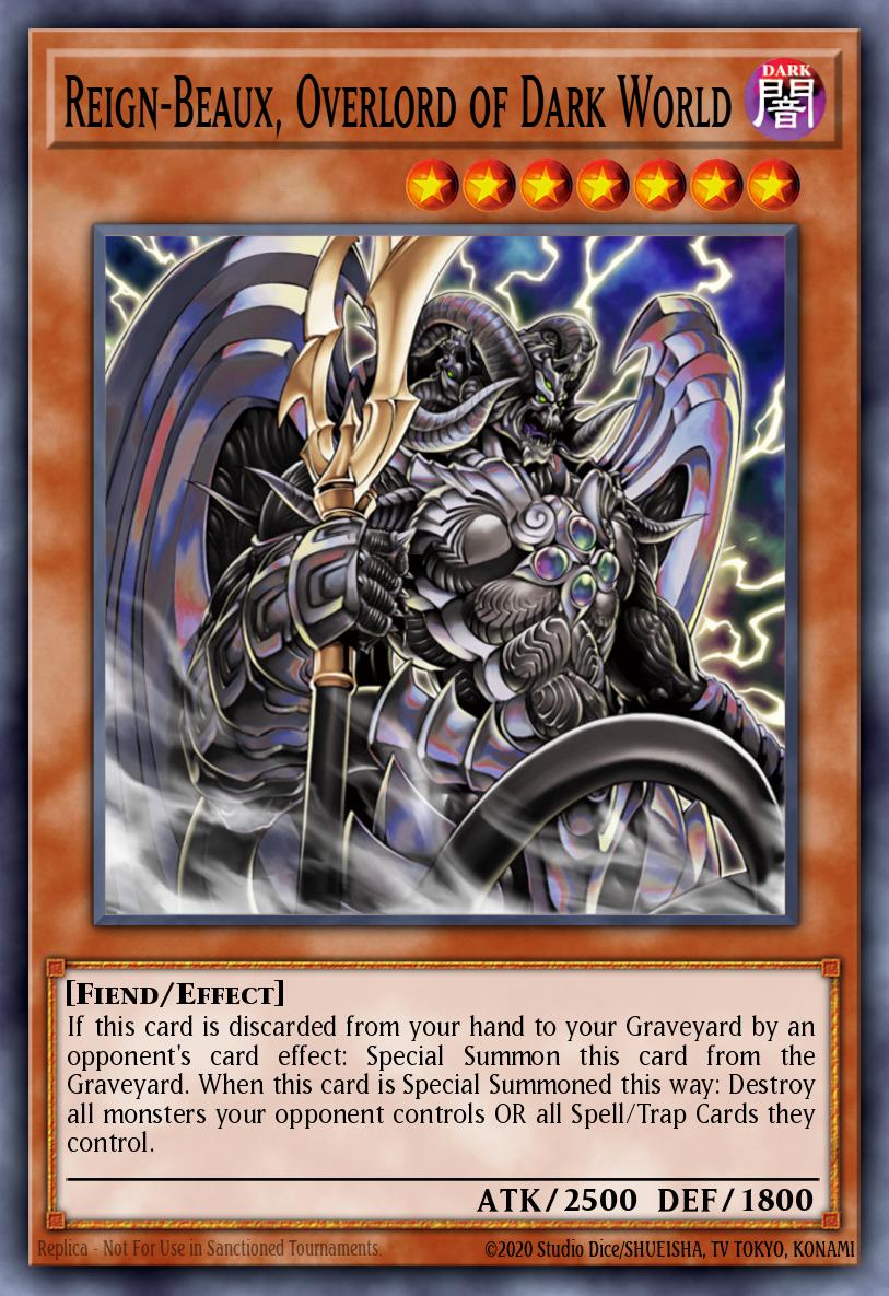 Reign-Beaux, Overlord of Dark World SDGU-EN014