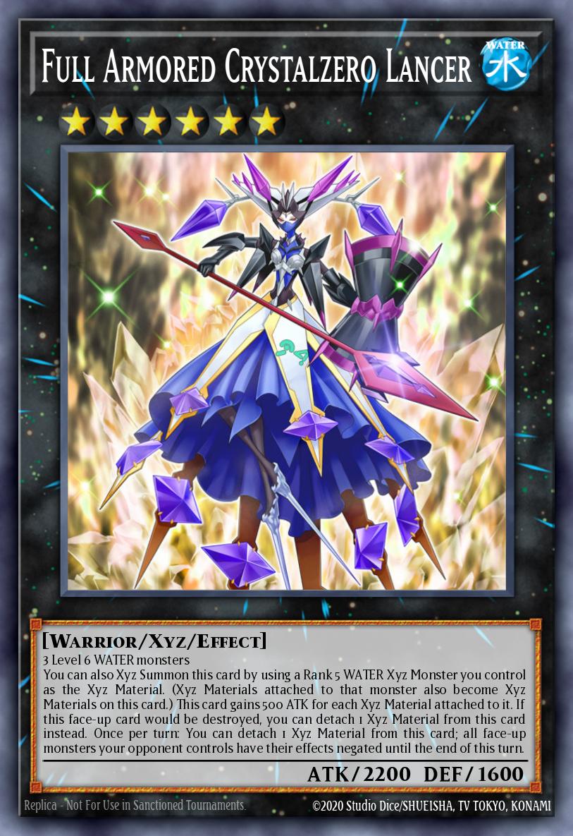 Full Armored Crystalzero Lancer DUSA-EN007