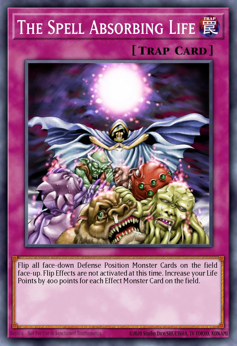 The Spell Absorbing Life DR1-EN159