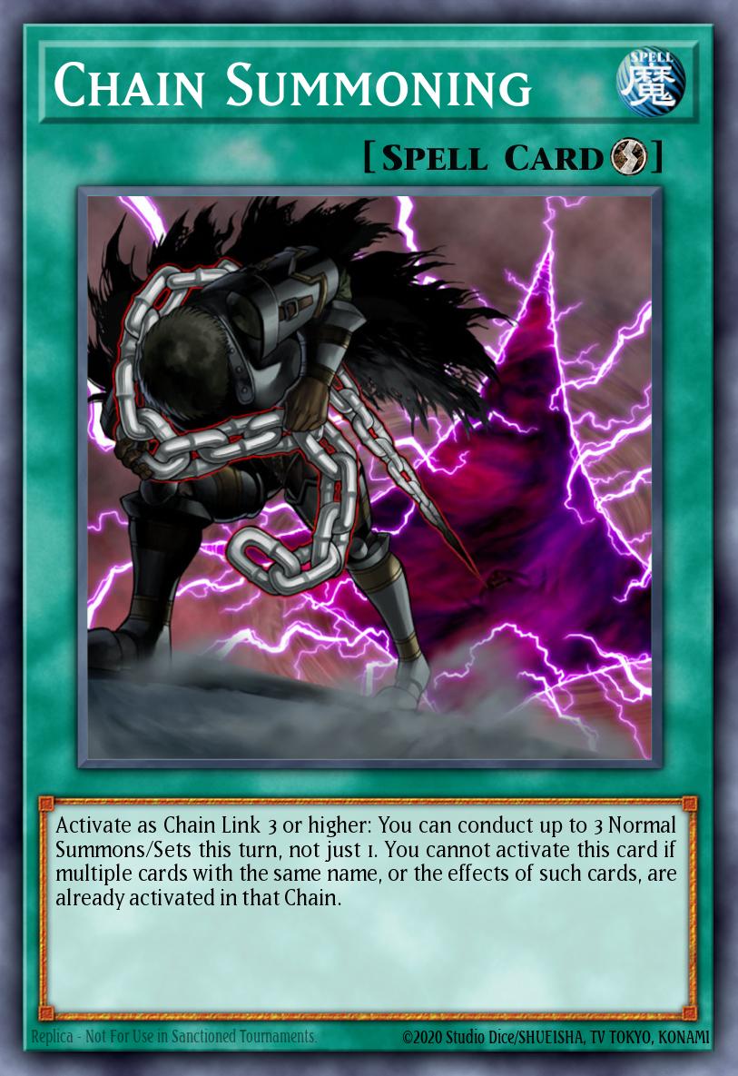 Chain Summoning OP05-EN025