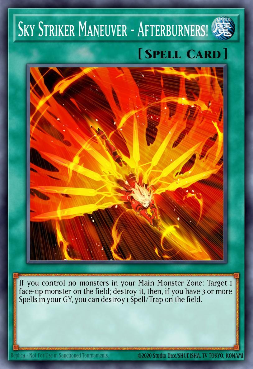 Sky Striker Maneuver - Afterburners! MP19-EN261