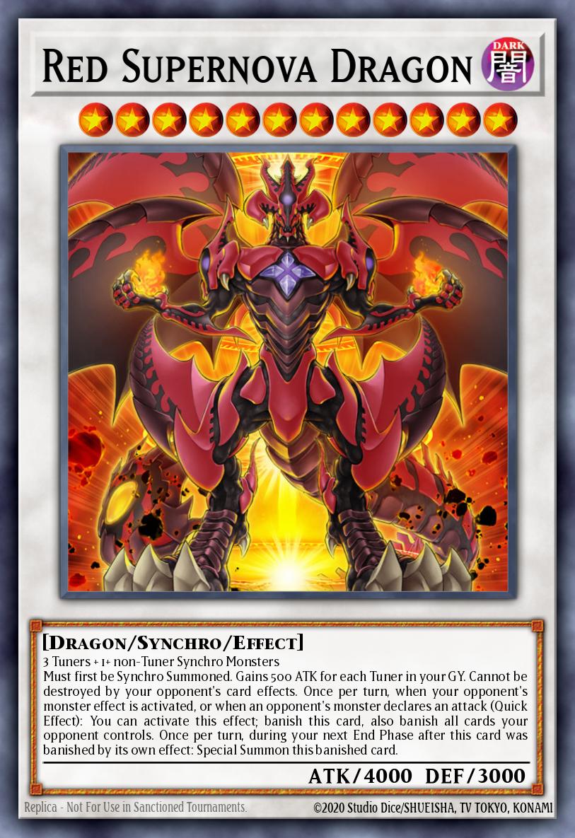 Red Supernova Dragon BLGG-EN139
