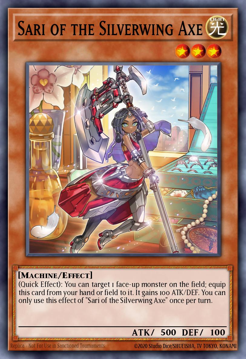 Sari of the Silverwing Axe MP24-EN315