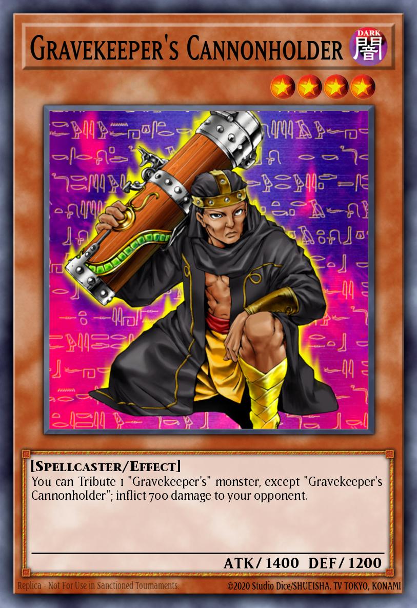 Gravekeeper's Cannonholder DR1-EN014