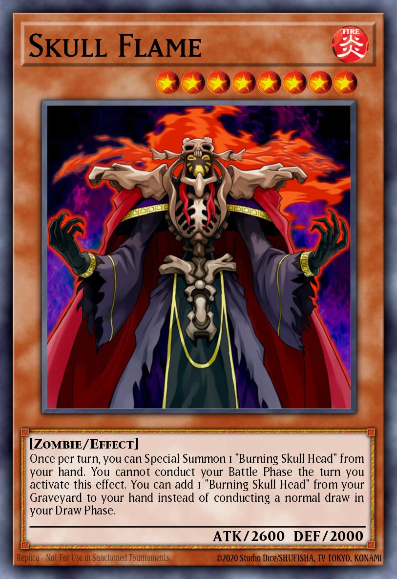 Skull Flame WB01-EN002