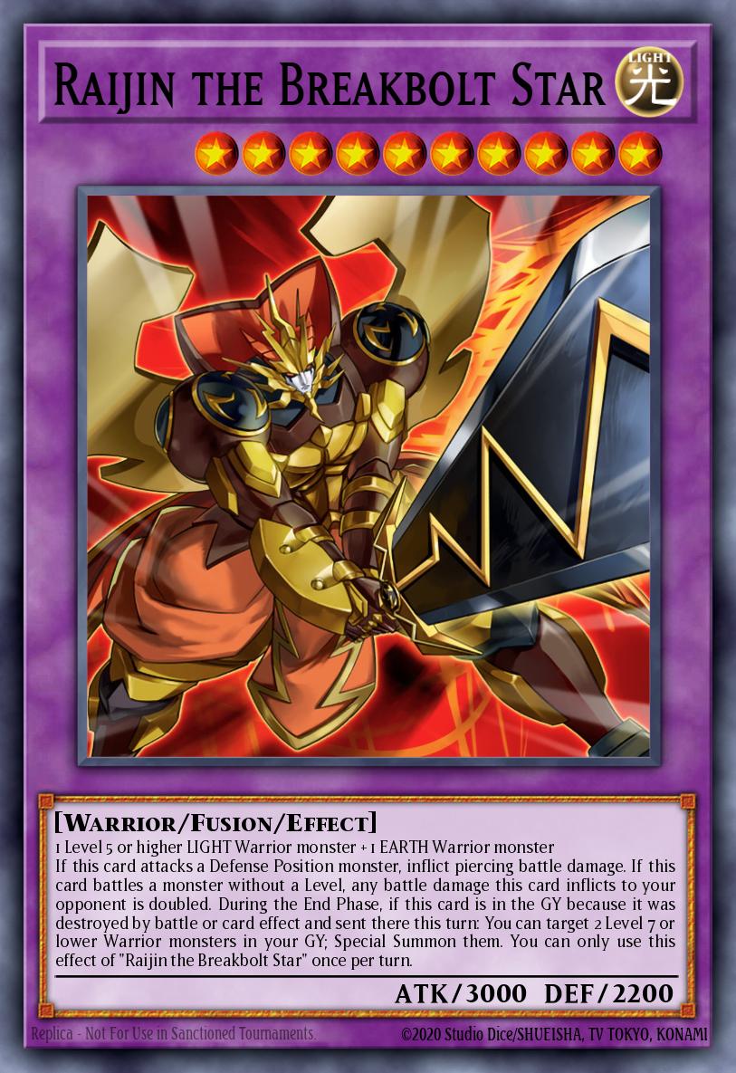 Raijin the Breakbolt Star BLCR-EN037