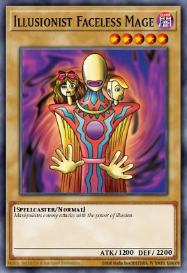 Illusionist Faceless Mage