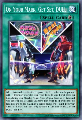 On Your Mark, Get Set, DUEL!