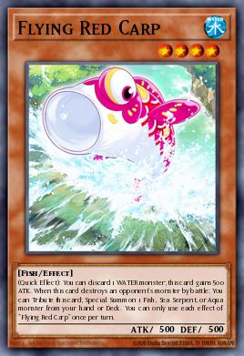 Flying Red Carp