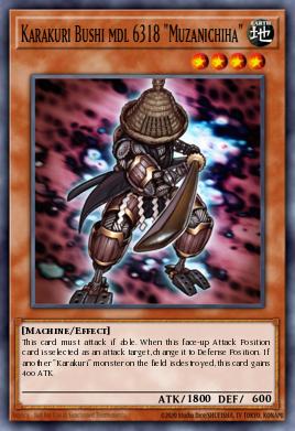 Karakuri Bushi mdl 6318 "Muzanichiha"