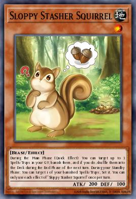 Sloppy Stasher Squirrel