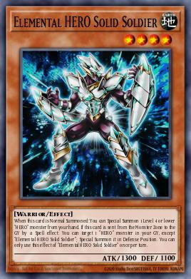 Elemental HERO Solid Soldier
