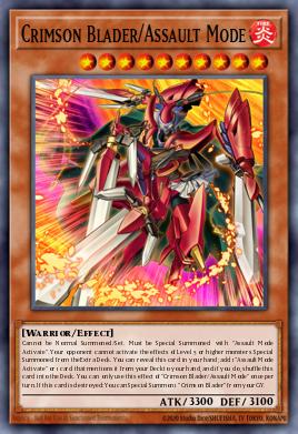 Crimson Blader/Assault Mode
