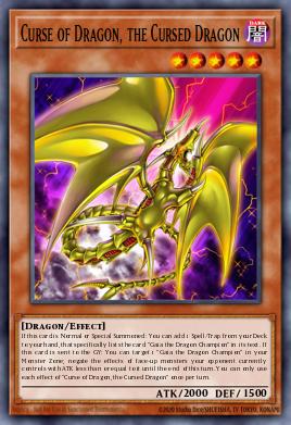 Curse of Dragon, the Cursed Dragon