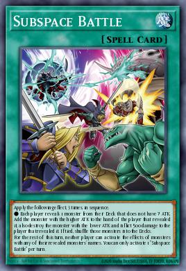 Subspace Battle