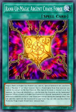 Rank-Up-Magic Argent Chaos Force